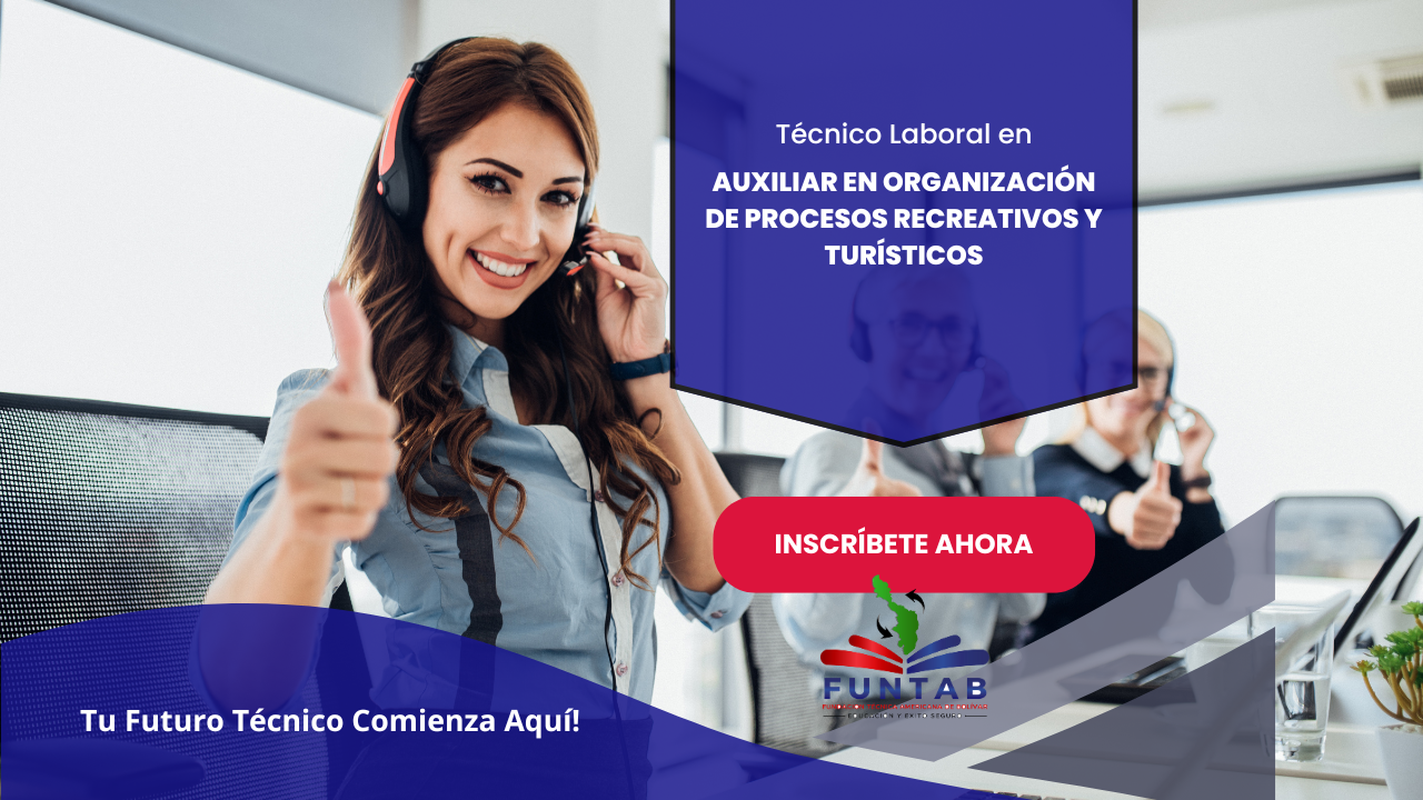 FUNTAB-AUXILIAR DE PROCESOS RECREATIVOS Y TURÍSTICOS